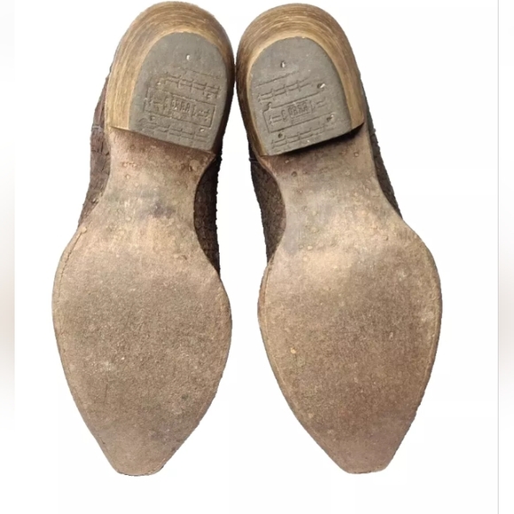 CORRAL Python Crystal Cross Pointed Toe Cowgirl Boots C1104 Women's Size 7.5    - Picture 15 of 15